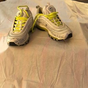 Nike Air Max 97. White/Volt